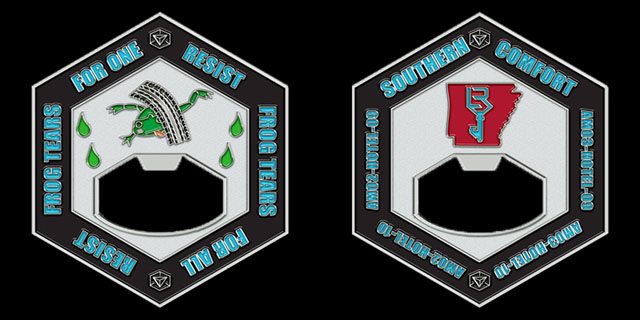 Arkansas Beer Coin Image